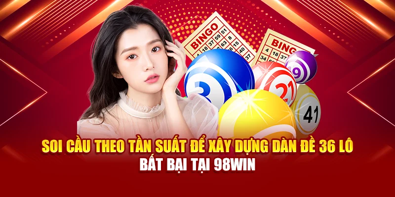 Soi cầu theo tần suất để xây dựng dàn đề 36 lô bất bại tại 98Win